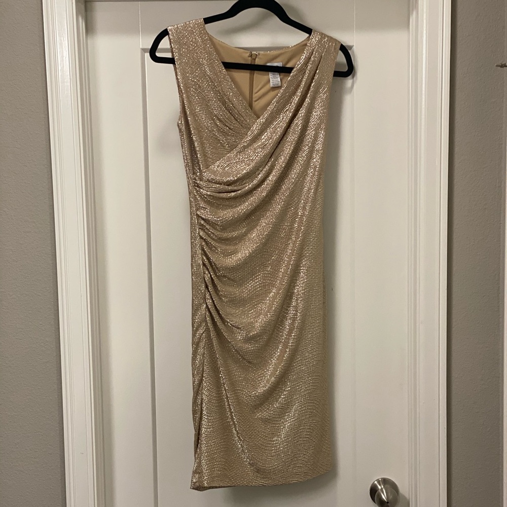 Cache gold dress